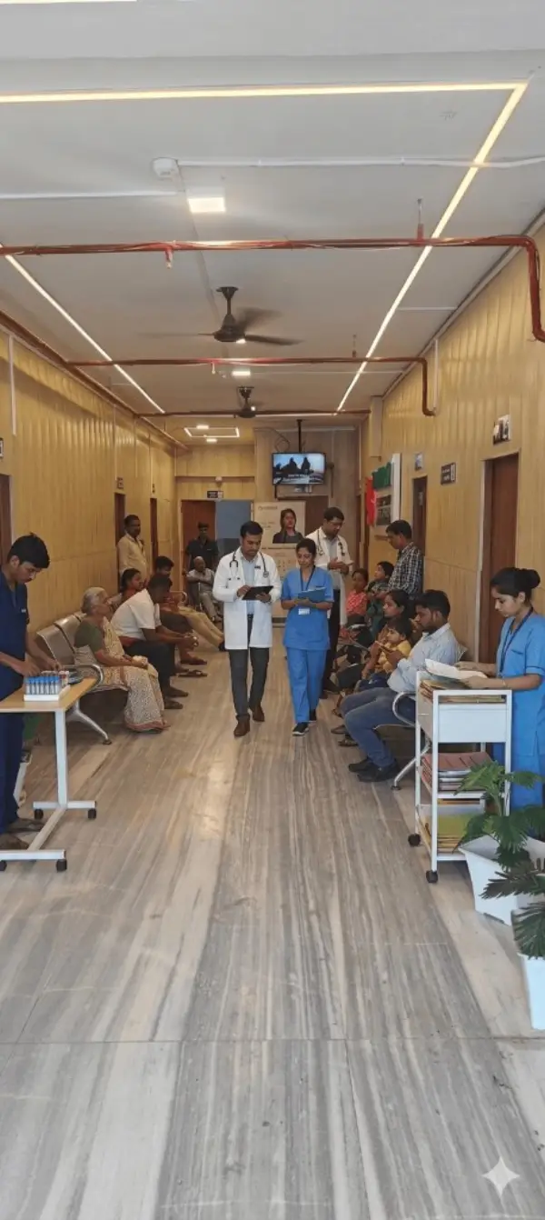Patient waiting area