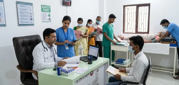 Outpatient consultation room