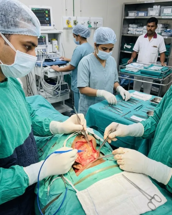 Operation theatre for cancer surgery