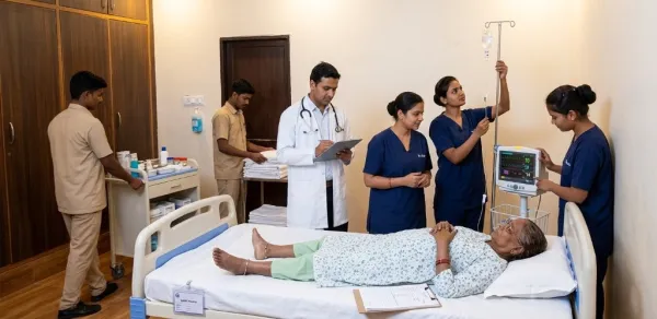 Private patient room
